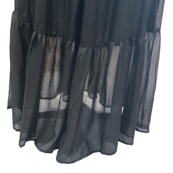 Simply Vera Wang Shimmer Maxi Dress, Vera Black, XL - Picture 2 of 5